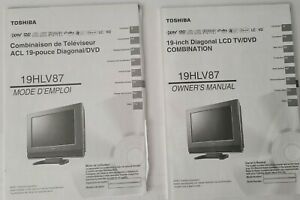 Details about 19 Inch Diagonal LCD TV/DVD Combo W/ Manual - m101p